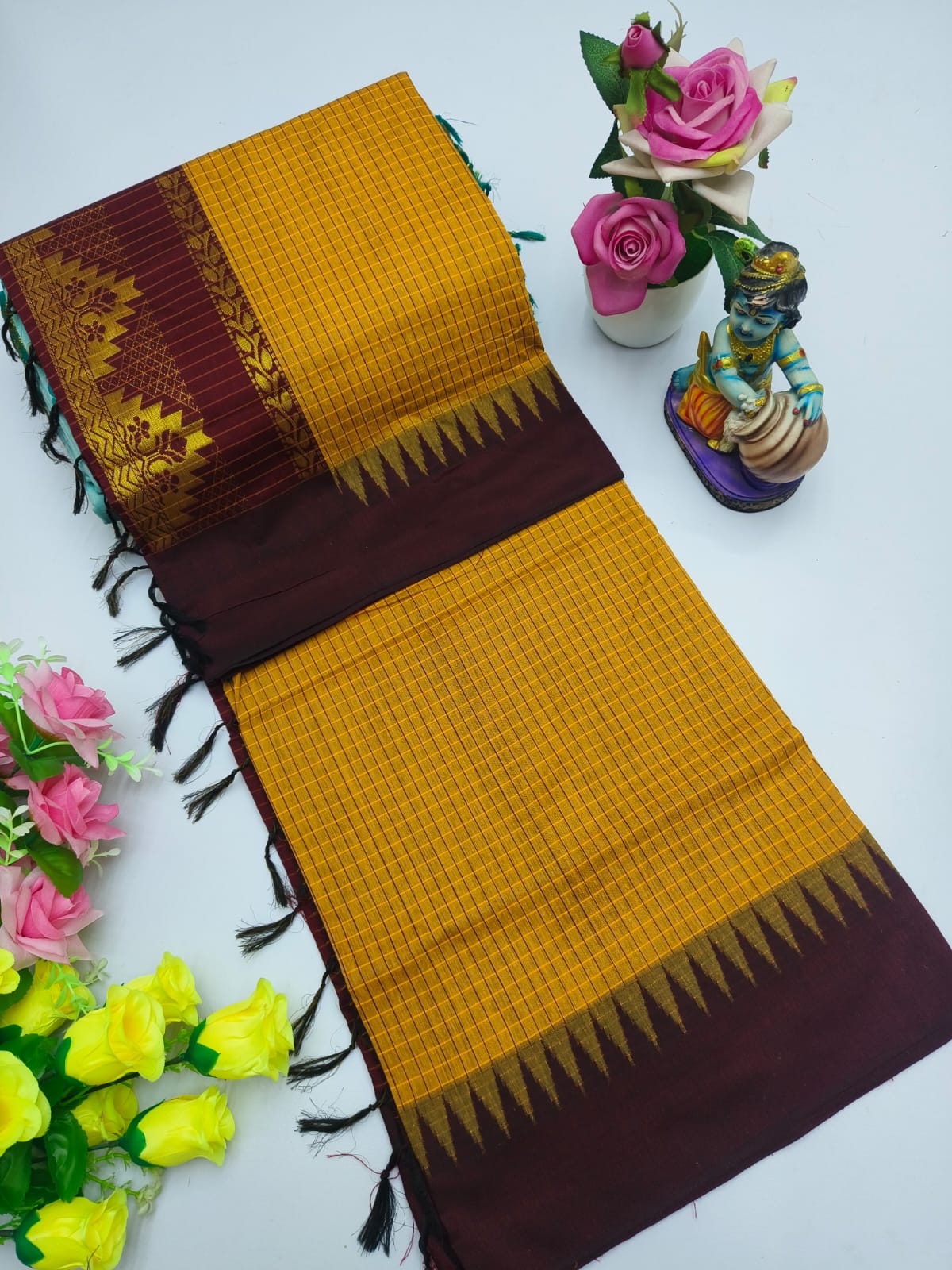 Mayas Kalyani Cotton Sarees code 04